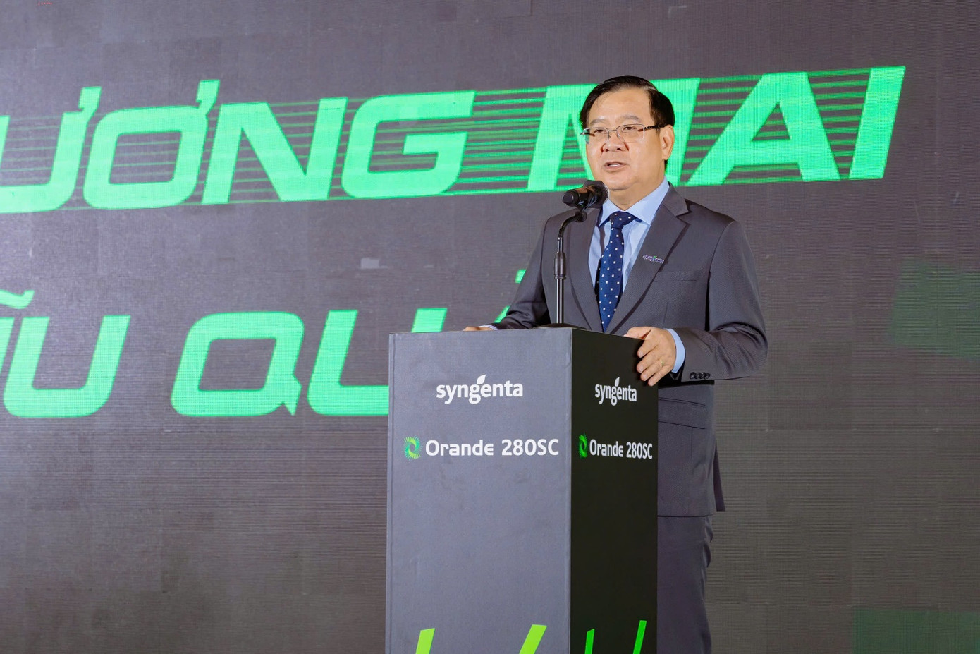 Ông Trần Thanh Vũ, Tổng Giám đốc Syngenta Việt Nam phát biểu tại sự kiện. Ông Trần Thanh Vũ, Tổng Giám đốc Syngenta Việt Nam phát biểu tại sự kiện.