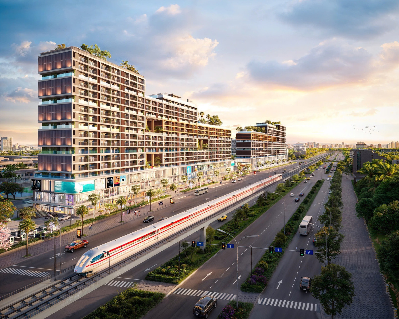 Gần sân bay giúp tăng giá trị bất động sản, thu hút các nhà đầu tư và cư dân có nhu cầu cao về kết nối quốc tế