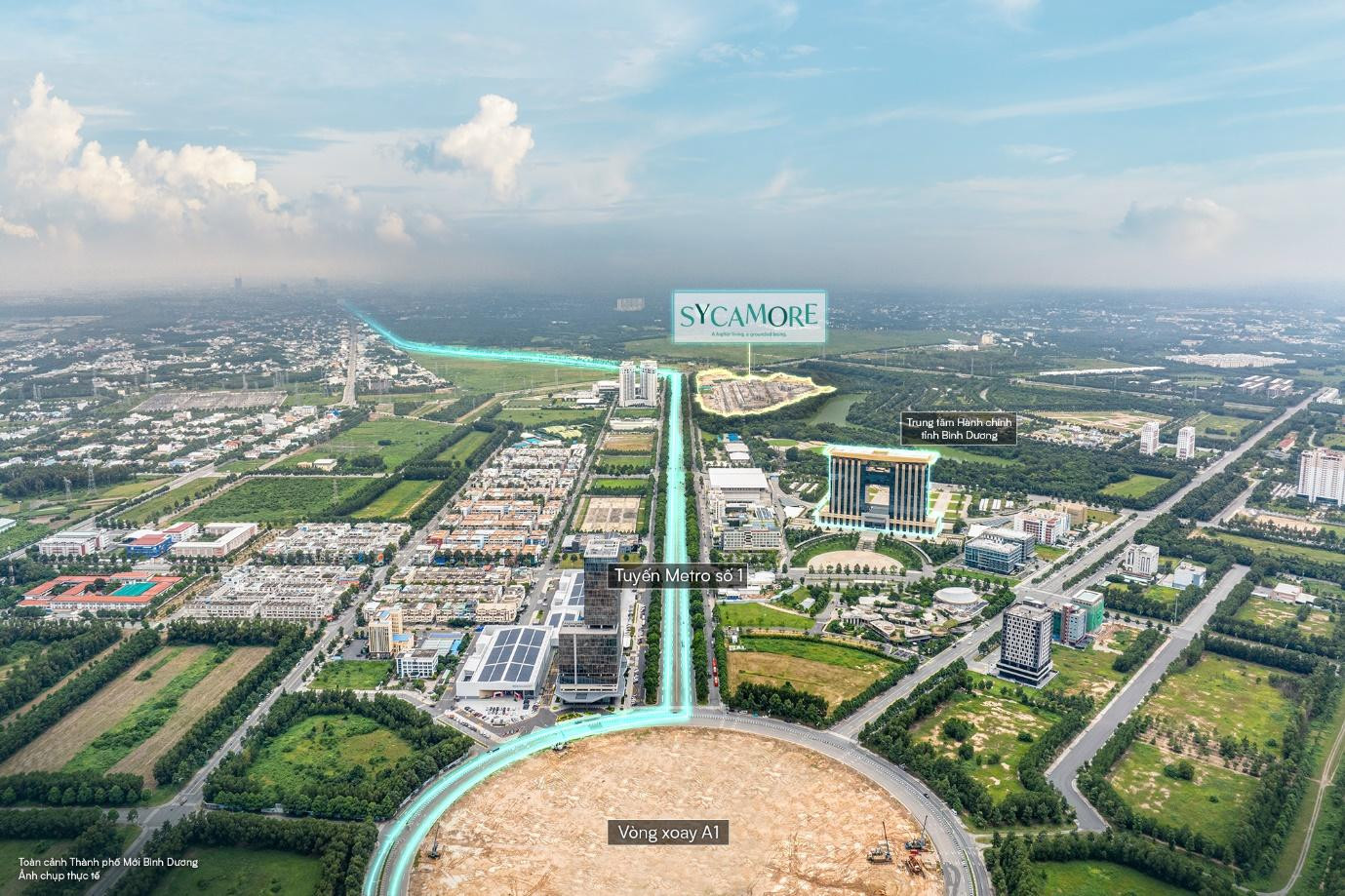 Cư dân tương lai của Sycamore sẽ được hưởng lợi trực tiếp sau khi vòng xoay A1 hoàn thành (Ảnh: Sycamore) Cư dân tương lai của Sycamore sẽ được hưởng lợi trực tiếp sau khi vòng xoay A1 hoàn thành (Ảnh: Sycamore)
