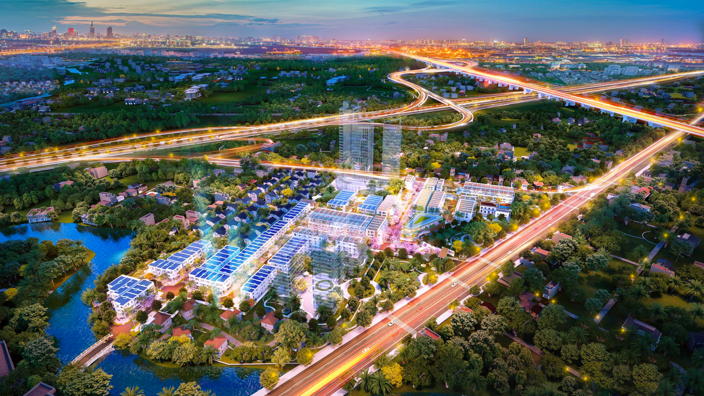 Vị trí ngay tâm điểm khu Tây TPHCM của khu đô thị The Larita