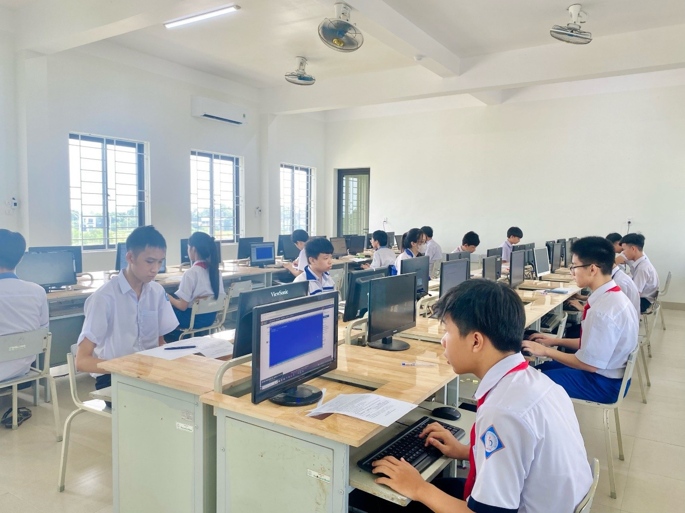Cuộc thi Tin học trẻ, một trong những hoạt động xây dựng nguồn nhân lực số trong tương lai Cuộc thi Tin học trẻ, một trong những hoạt động xây dựng nguồn nhân lực số trong tương lai