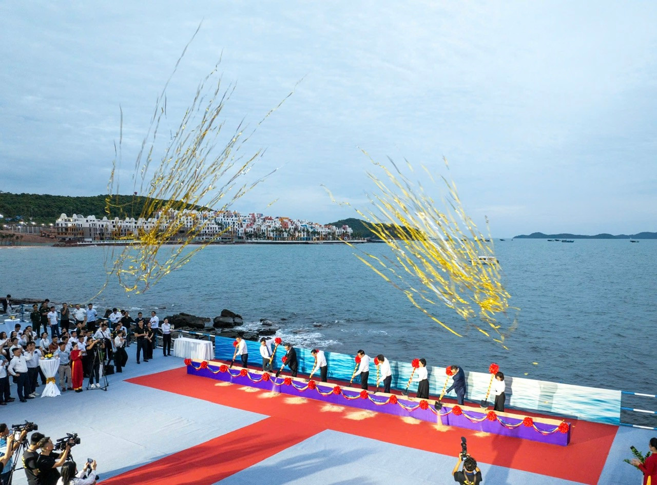 Lễ khởi công Tòa tháp Khát Vọng - Aspira Tower tại Hòn Thơm, Phú Quốc