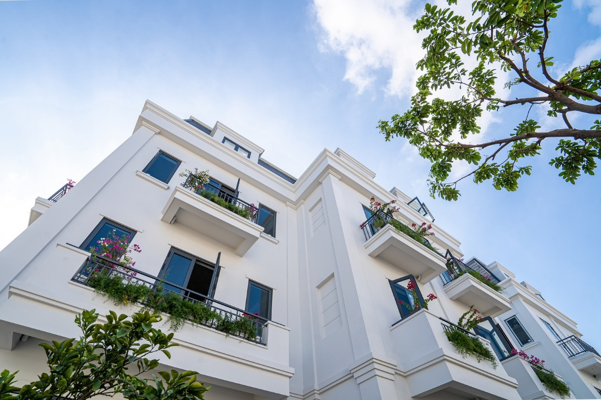 Các căn biệt thự tại dự án đã hoàn thiện và sẵn sàng bàn giao với pháp lý đầy đủ
