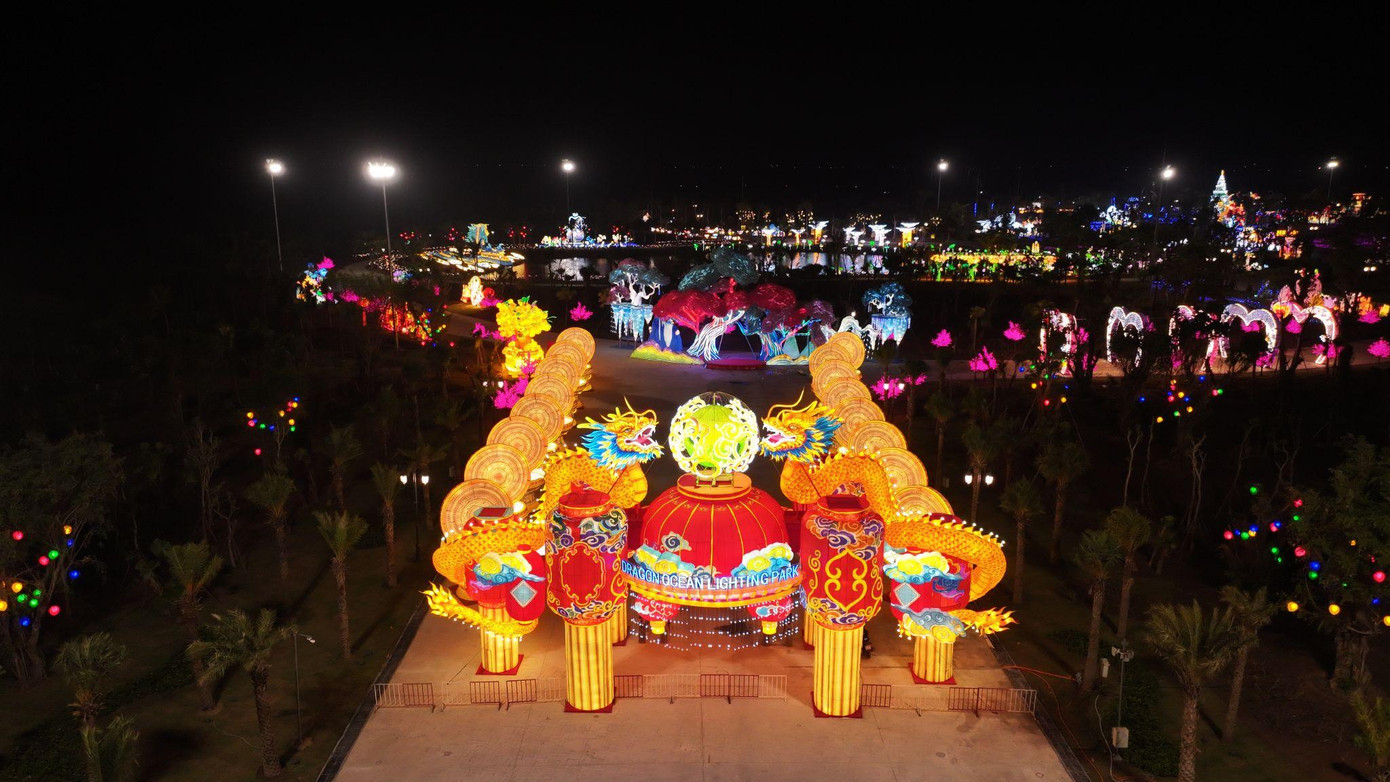 Công viên Ánh Sáng sẵn sàng với phiên bản mới đầy ấn tượng (Nguồn: Dragon Ocean Đồ Sơn)