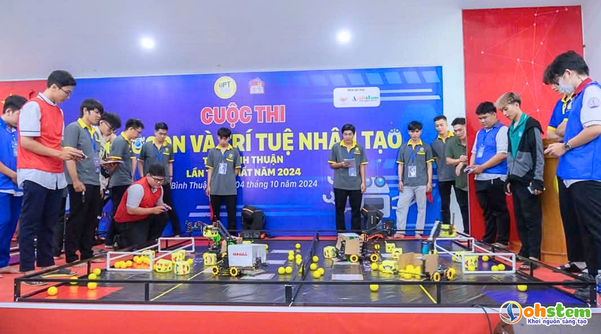 Học sinh thi đấu ORC Offline tại Phan Thiết, Bình Thuận, được OhStem Education tổ chức năm 2024 Học sinh thi đấu ORC Offline tại Phan Thiết, Bình Thuận, được OhStem Education tổ chức năm 2024