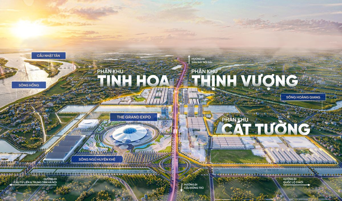 Vinhomes Global Gate sẽ là “thành phố 10 phút” đầu tiên ở Đông Bắc Thủ đô
