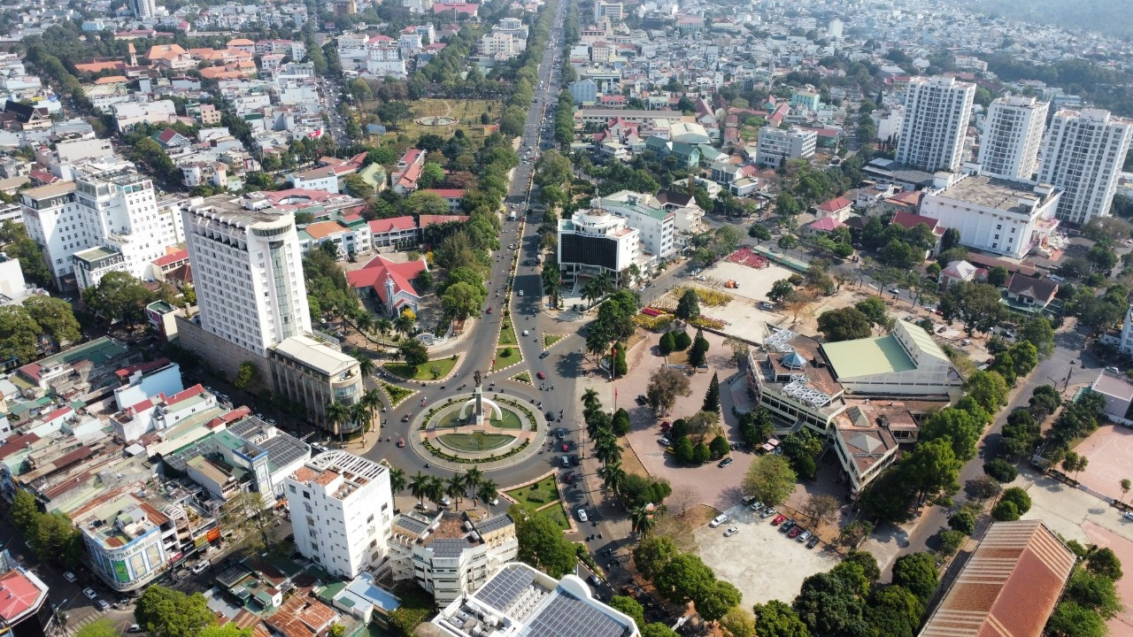 Thành phố Buôn Ma Thuột ngày càng hiện đại Thành phố Buôn Ma Thuột ngày càng hiện đại