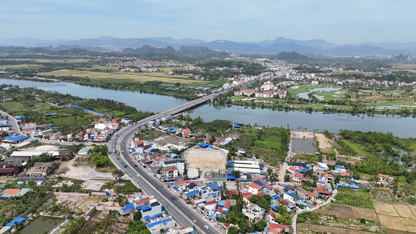 Thủy Nguyên - khu vực đang là tâm điểm quan tâm của giới đầu tư bất động sản. Ảnh: Bích Thuỷ