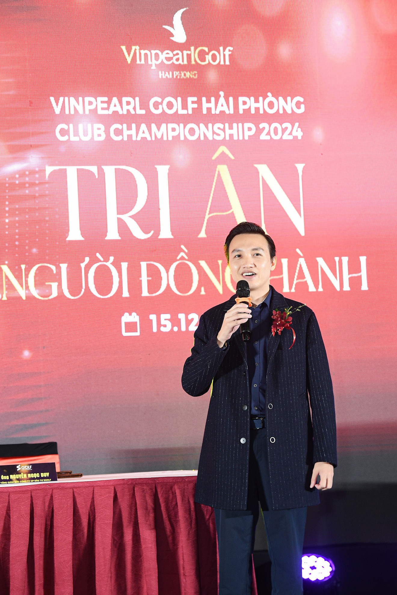 Ông Nguyễn Ngọc Duy – Tổng giám đốc Công ty Cổ phần Đầu tư Sgolf chia sẻ tại sự kiện Ông Nguyễn Ngọc Duy – Tổng giám đốc Công ty Cổ phần Đầu tư Sgolf chia sẻ tại sự kiện