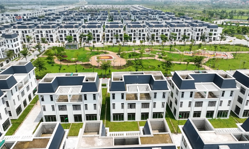 KĐT Thanh Lâm - Đại Thịnh 2 đang hình thành dáng vóc, đóng góp cho trung tâm huyện Mê Linh, Thành phố Hà Nội một dự án đô thị khang trang.