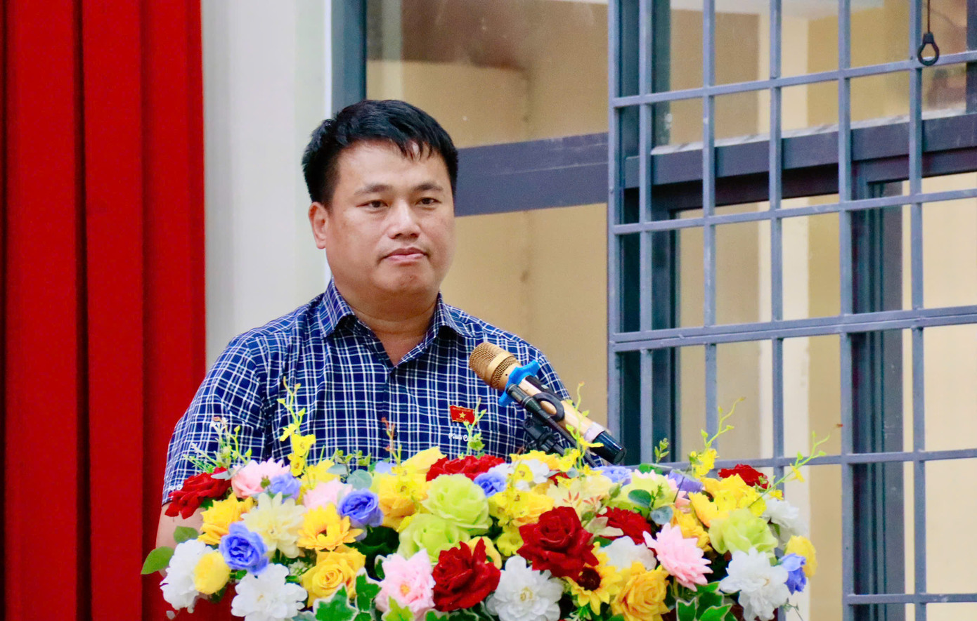 Phó Bí thư Tỉnh ủy Quảng Ngãi Đặng Ngọc Huy.