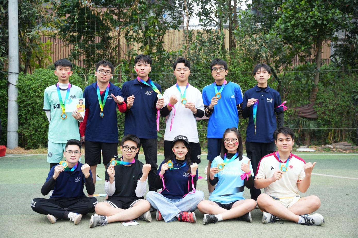 Học viên TATA English tham gia giải chạy gây quỹ Run for the heart 2024