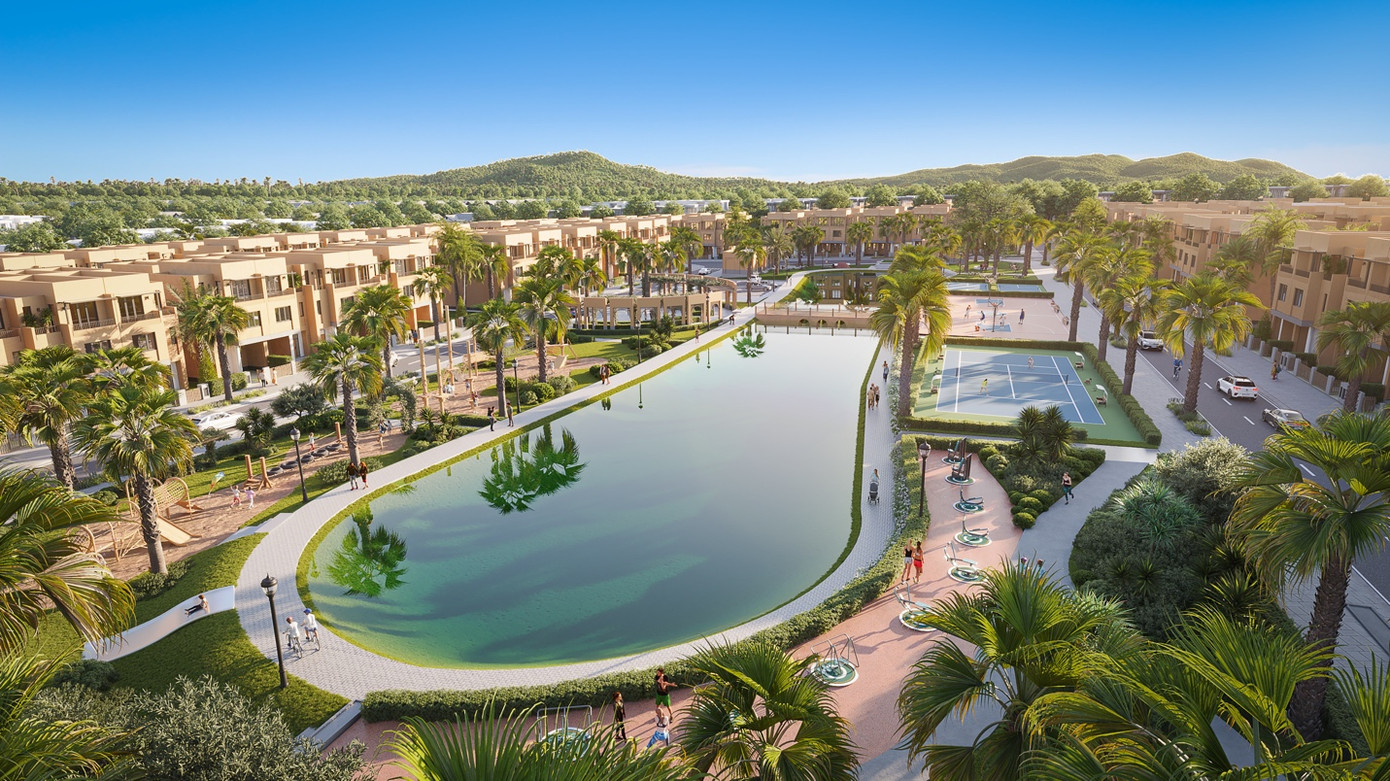 Phối cảnh tiện ích nội khu Sông Town (Phối cảnh minh họa)