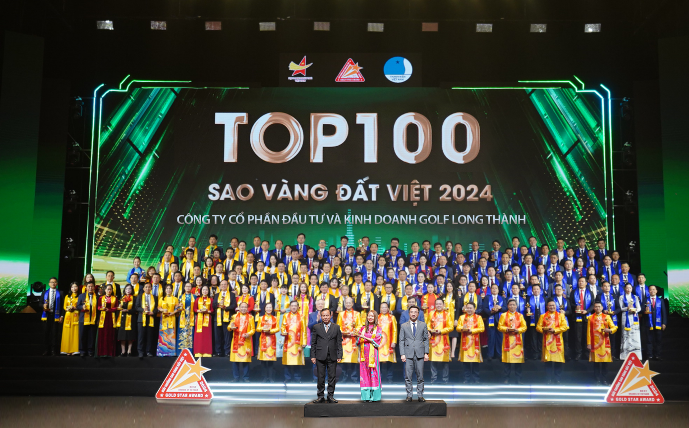 Công ty Golf Long Thành - một trong những thương hiệu Việt Nam tiêu biểu, vinh dự được xướng tên trong danh sách bầu chọn năm 2024