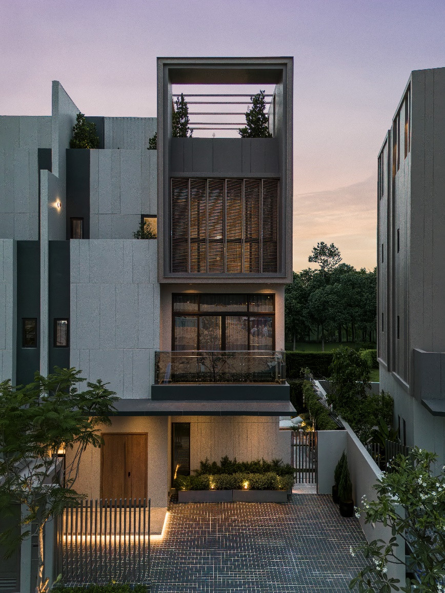 Biệt thự song lập tại The Orchard lý tưởng cho các gia đình đang tìm kiếm không gian sống sang trọng (Ảnh: Sycamore)