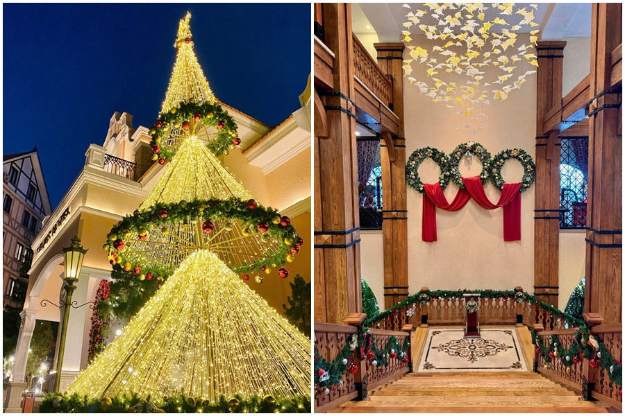 Venus Hotel Tam Đảo mang đến không khí Giáng sinh đậm nét châu Âu