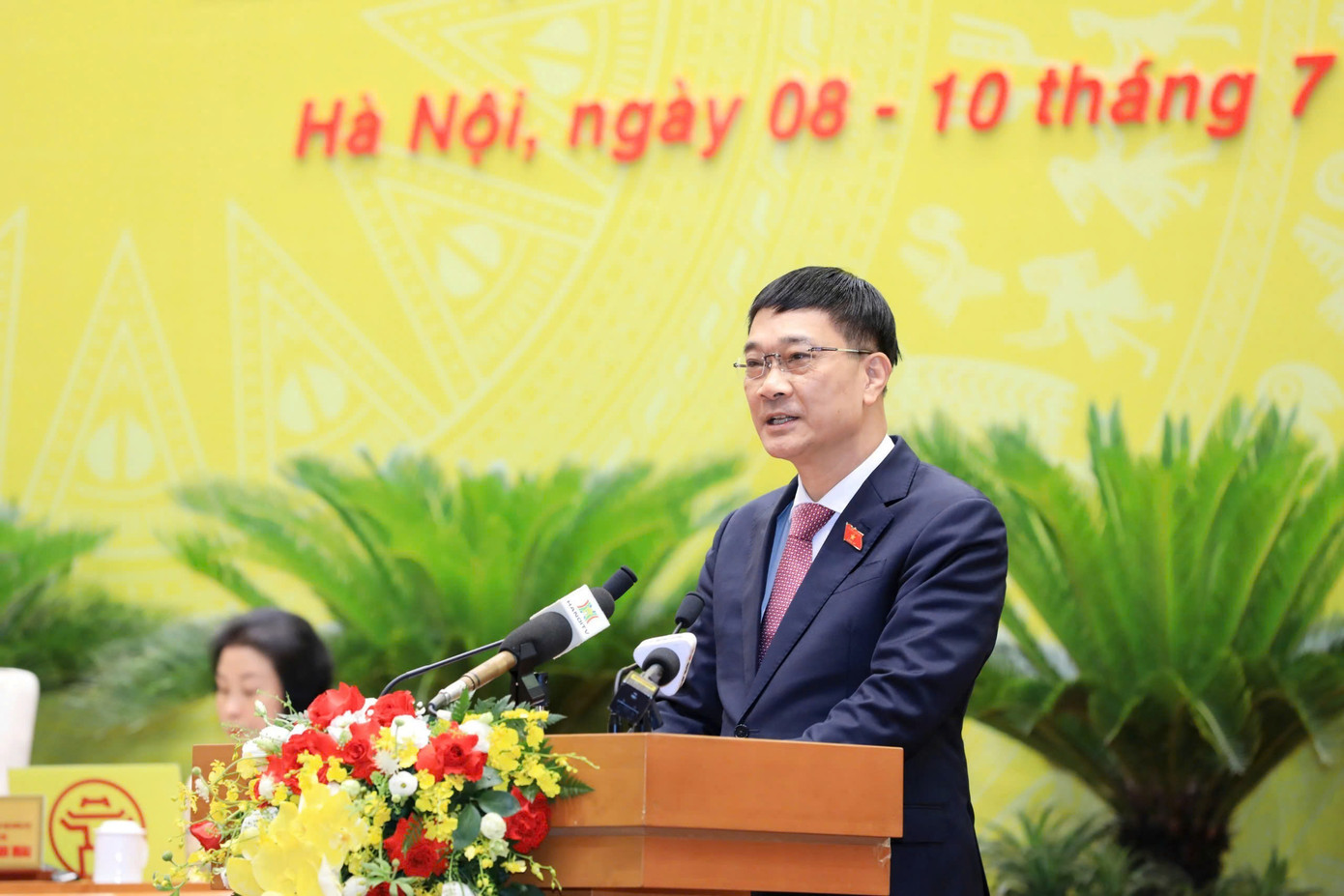 Phó Chủ tịch Quốc hội Vũ Hồng Thanh phát biểu tại kỳ họp