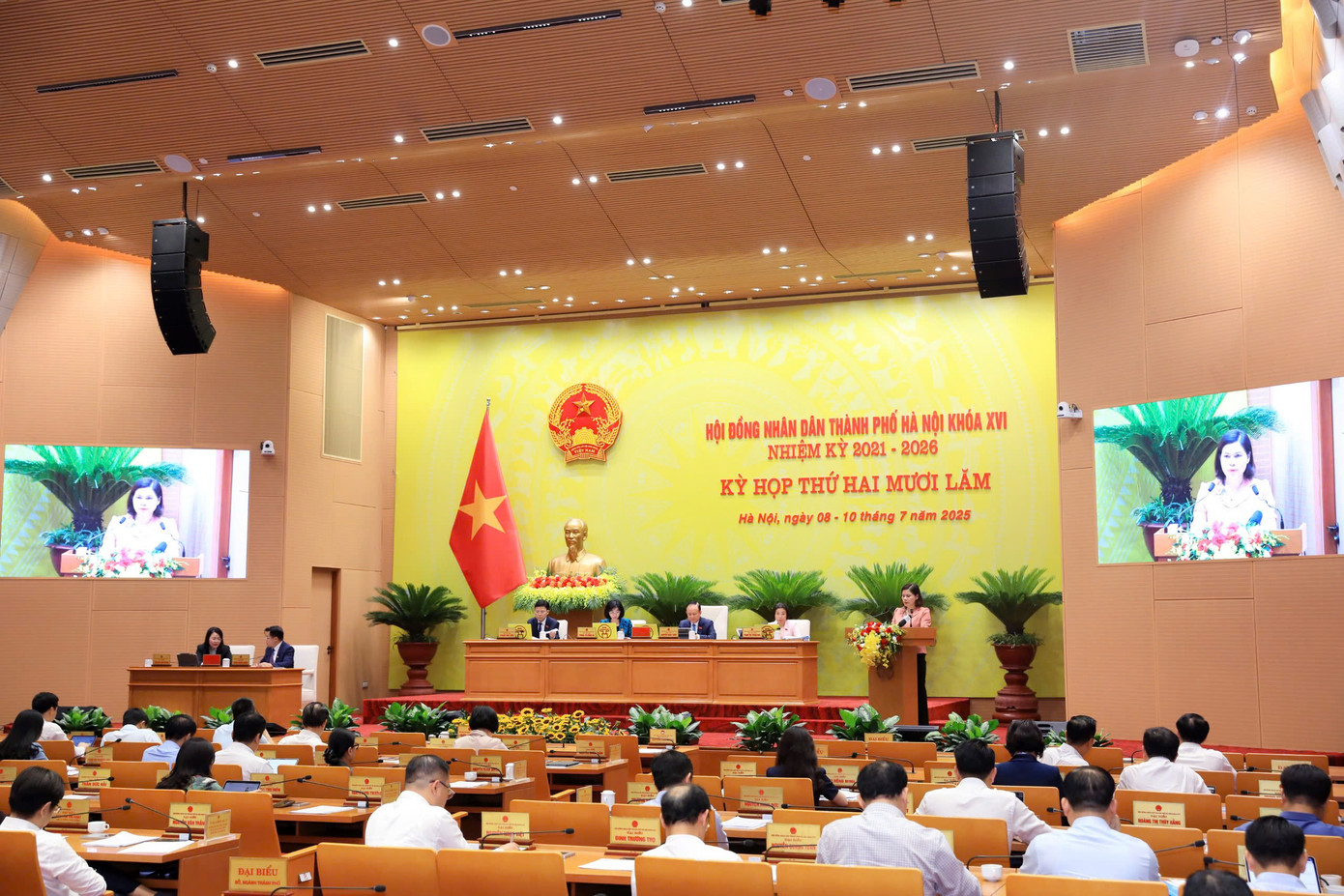 Toàn cảnh kỳ họp thứ 25 ngày 9/7 Toàn cảnh kỳ họp thứ 25 ngày 9/7