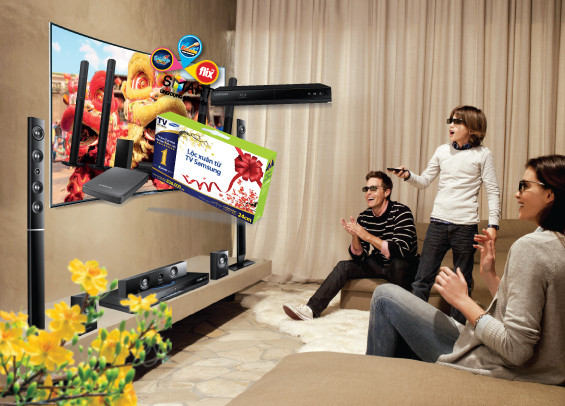 “Rước” tivi Samsung đón tết - ngập tràn quà tặng từ Pico ảnh 1
