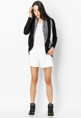 Áo khoác len nữ màu đen – điểm thêm nét cá tính cho bạn gái ảnh 3