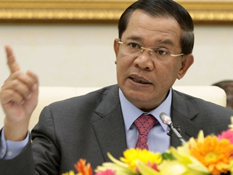 Thủ tướng Campuchia Hun Sen. Ảnh: Cambodia Herald