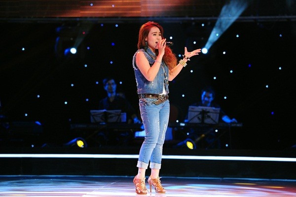 Thí sinh Diễm Hương. Ảnh: Lý Võ Phú Hưng 