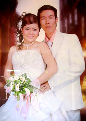 Ảnh cưới của anh Hưng