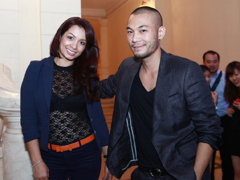 Cựu người mẫu Thúy Hằng và người mẫu Doãn Tuấn