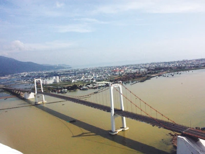 Đà Nẵng nhìn từ trực thăng 