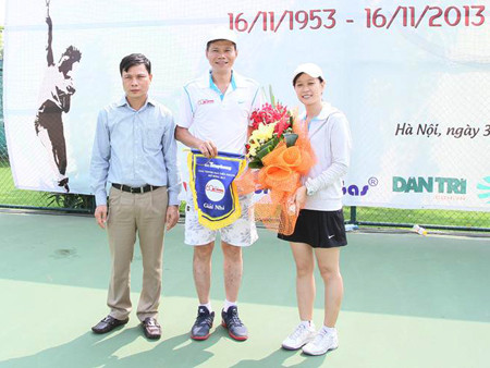 Nhì đôi nam - nữ thuộc về báo Lao Động