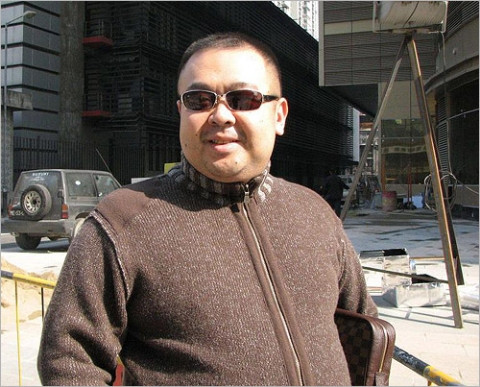 Một trong những lần xuất hiện hiếm hoi của ông Kim Jong - nam tại Trung Quốc .