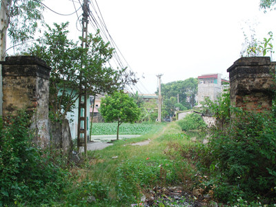 Hoang phế khu trại ấp Tự Lực Văn Đoàn