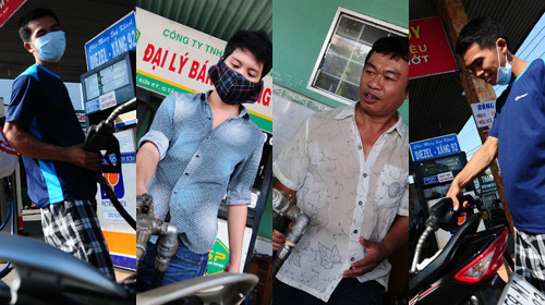 Bốn trong số 11 đại lý xăng dầu bán xăng dỏm vừa bị Chi cục Tiêu chuẩn đo lường chất lượng TP.HCM công bố