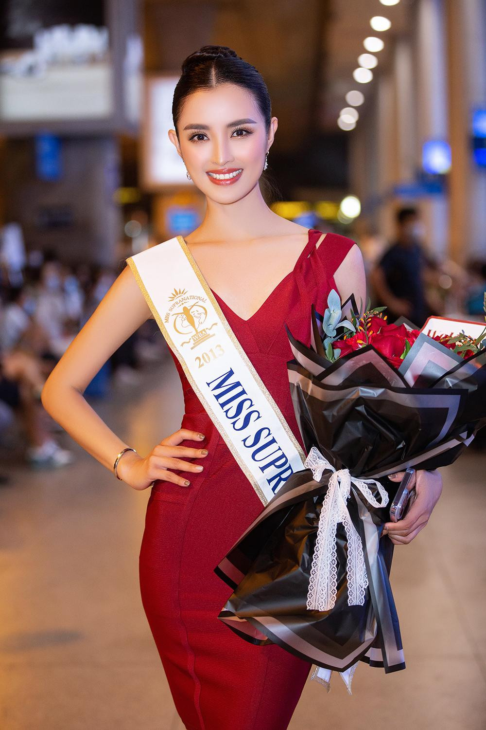 Hoa hậu Siêu quốc gia 2013 - Mutya Johanna Datul đến Việt Nam. Ảnh: FBNV.