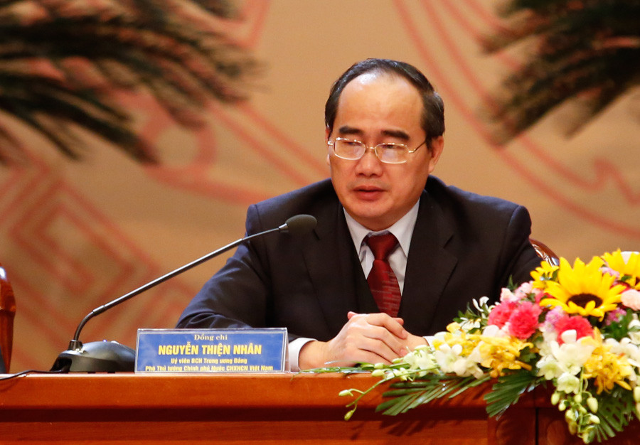 Phó Thủ tướng Nguyễn Thiện Nhân trả lời câu hỏi. Ảnh: Hồng Vĩnh. Phó Thủ tướng Nguyễn Thiện Nhân trả lời câu hỏi. Ảnh: Hồng Vĩnh