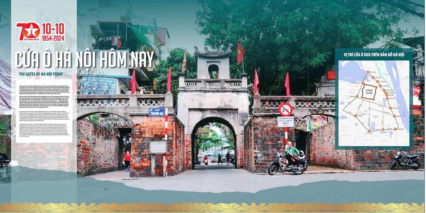 Trưng bày Hà Nội và những cửa ô. Trưng bày Hà Nội và những cửa ô.