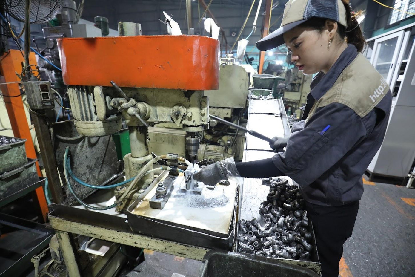 Ngành công nghiệp chế biến, chế tạo tiếp tục giữ vị trí “quán quân” trong thu hút FDI (ảnh: Như Ý)