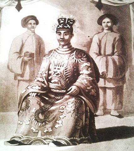  Chân dung Vua Minh Mạng.