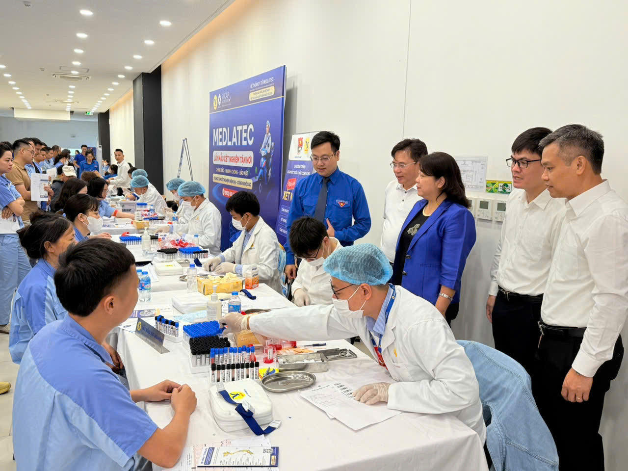 Ngày hội thu hút đông đảo thanh niên công nhân tham gia Ngày hội thu hút đông đảo thanh niên công nhân tham gia