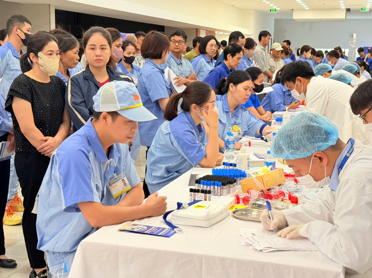 Ngày hội thu hút đông đảo thanh niên công nhân tham gia Ngày hội thu hút đông đảo thanh niên công nhân tham gia
