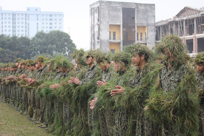 Kỹ thuật nguỵ trang của bộ đội đặc công