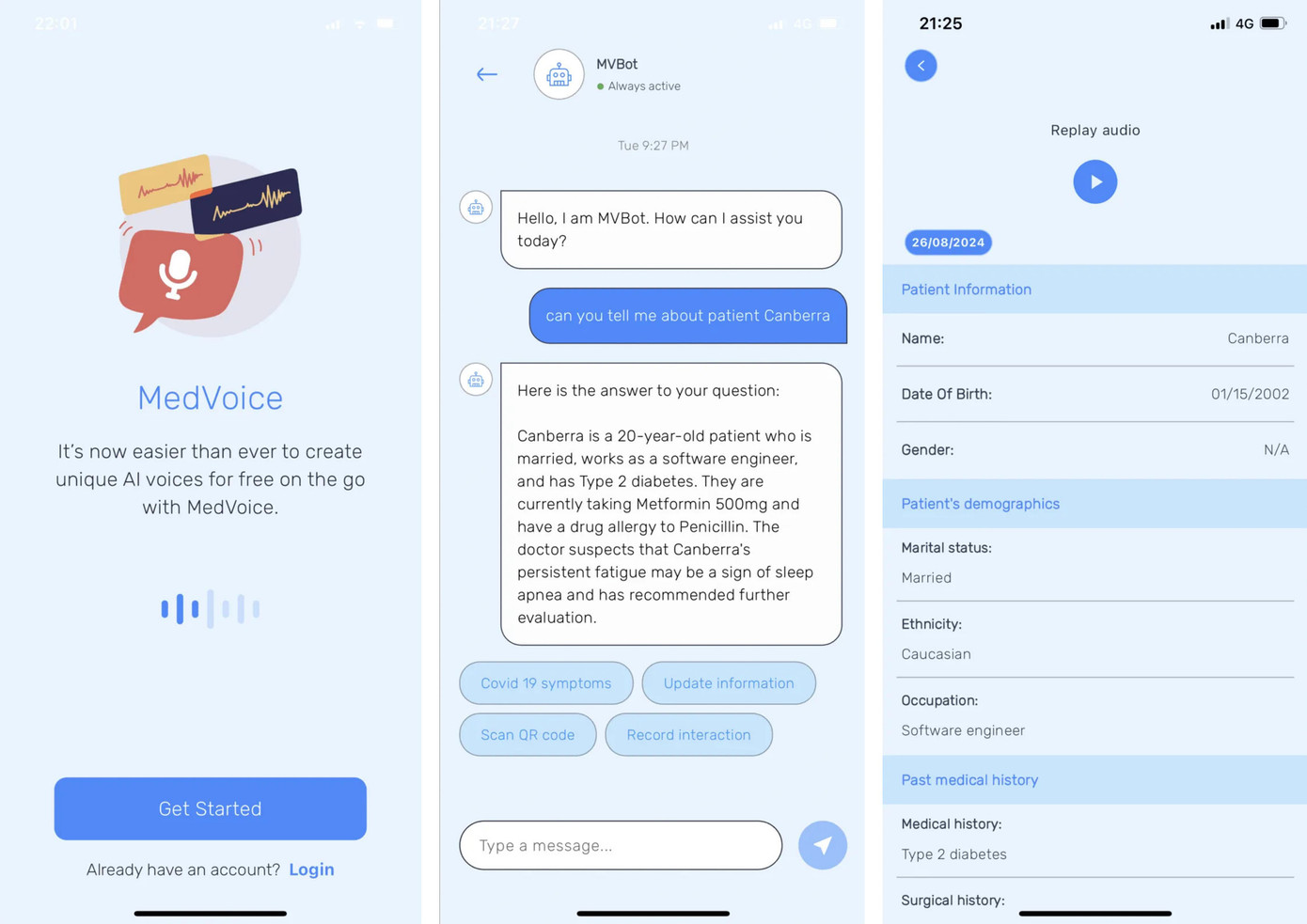 MedVoice, giải pháp đổi mới dựa trên AI do sinh viên RMIT phát triển, rất có tiềm năng to lớn trong việc chuyển đổi cách ghi chép hồ sơ sức khỏe bằng cách tự động chuyển âm thành văn bản viết.