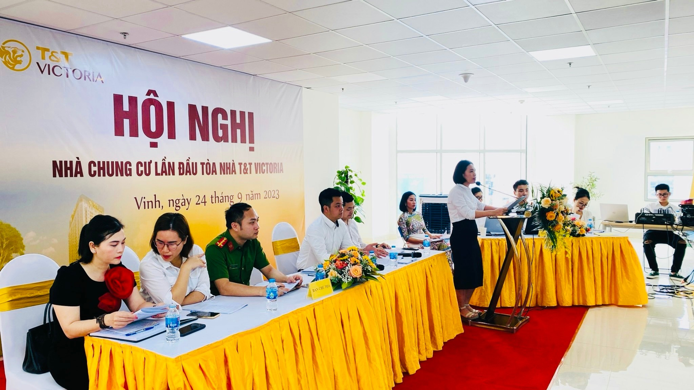 Đại diện T&amp;T Management phát biểu khai mạc Hội nghị