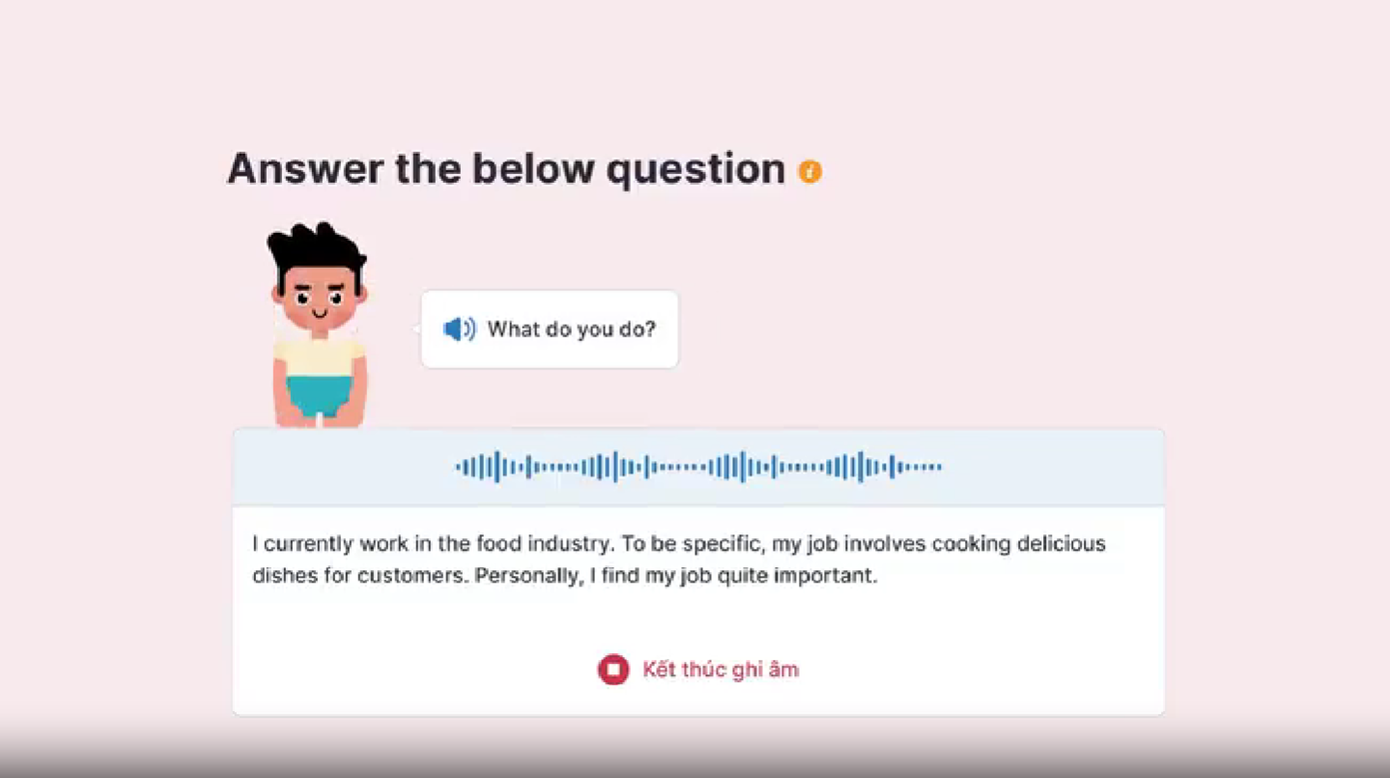 Trợ lý ảo Speaking trợ giúp mọi lúc mọi nơi Trợ lý ảo Speaking trợ giúp mọi lúc mọi nơi
