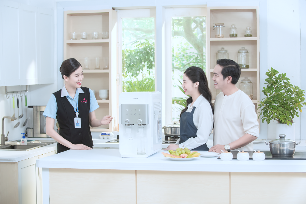 Người tiêu dùng tin tưởng lựa chọn Coway Vina nhờ trải nghiệm dịch vụ thiết thực. (Ảnh: Coway Vina)