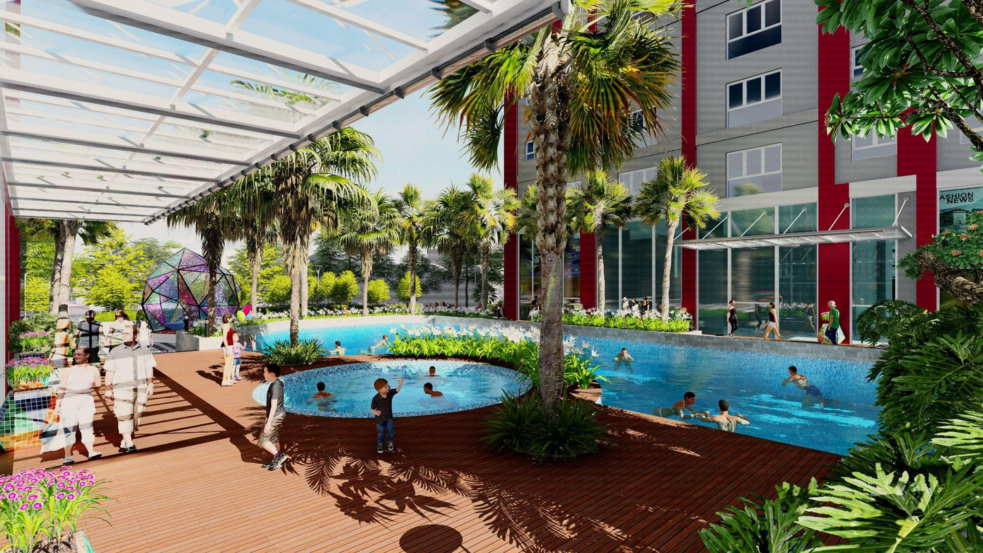 Căn hộ cao cấp Hanoi Paragon sở hữu 65% cảnh quan xanh, vị trí đắc địa giữa trung tâm Cầu Giấy và đang sẵn sàng bàn giao