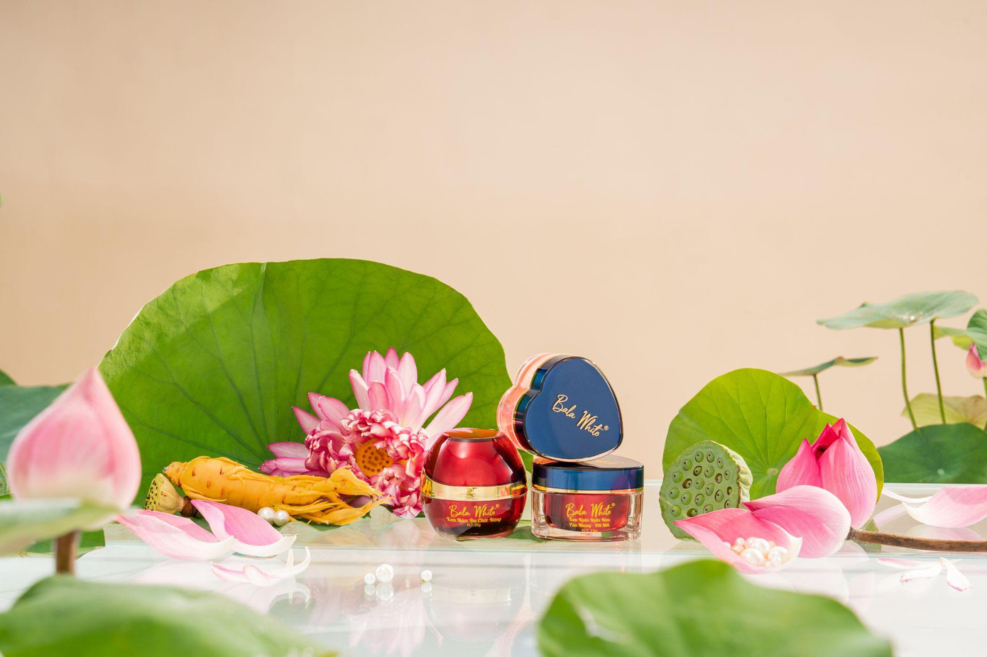 Bộ ba sản phẩm Bala White Bộ ba sản phẩm Bala White