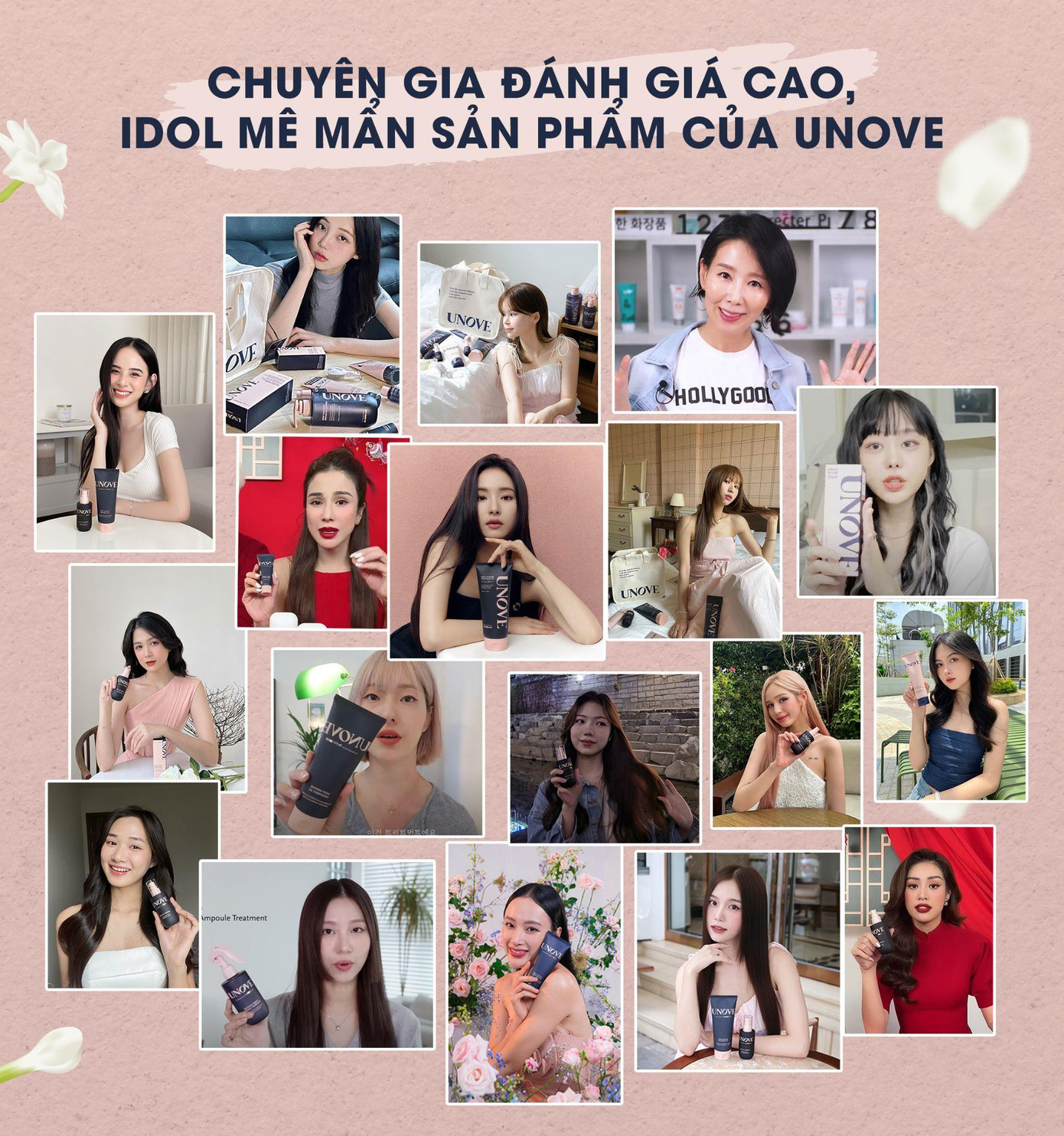 Chuyên gia đánh giá cao, idol Hàn mê mẩn sản phẩm UNOVE