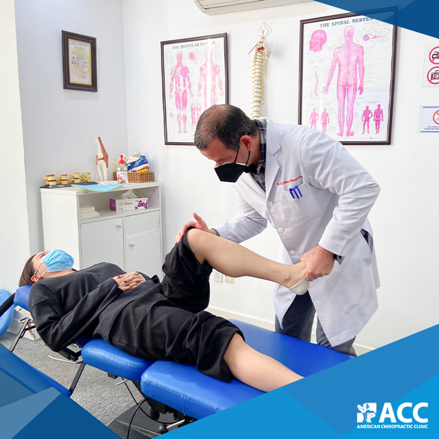 Bác sĩ Chiropractic nắn chỉnh các đốt sống sai lệch vào đúng vị trí Bác sĩ Chiropractic nắn chỉnh các đốt sống sai lệch vào đúng vị trí