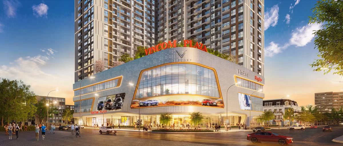 Tổ hợp toà tháp căn hộ và TTTM Vincom mang tới chuẩn sống cao cấp lần đầu tiên xuất hiện tại Bắc Giang.